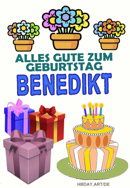 Alles gute zum geburtstag Benedikt