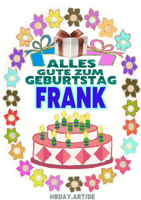 Alles gute zum geburtstag Frank