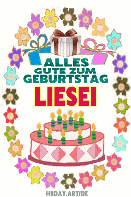 Alles gute zum geburtstag Liesei