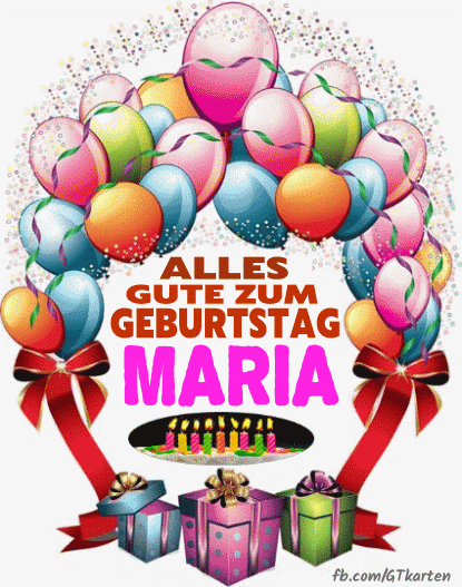 Alles gute zum geburtstag Maria