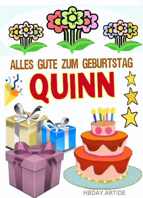 Alles gute zum geburtstag Quinn
