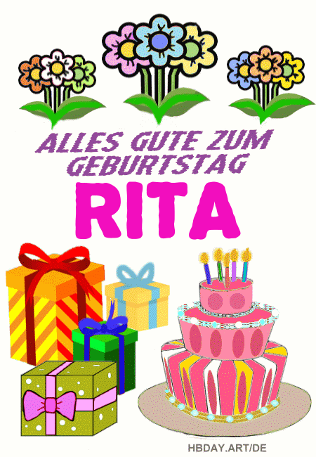 Alles gute zum geburtstag Rita