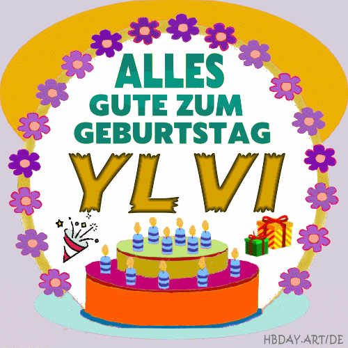 Alles gute zum geburtstag Ylvi