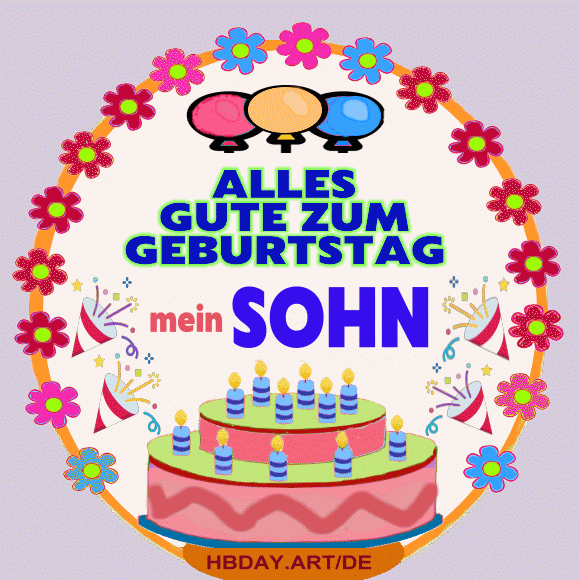 Geburtstagsgrüße Für Sohn