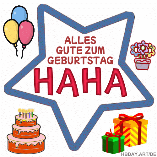 Alles gute zum geburtstag Haha gif