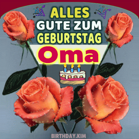 Alles gute zum geburtstag Oma