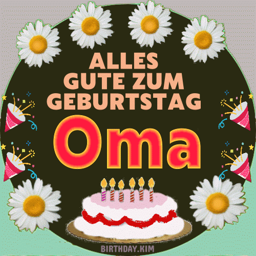 Alles gute zum geburtstag Oma gif