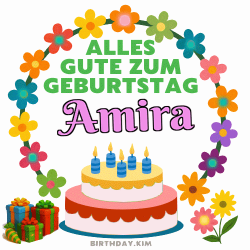 Alles Gute Zum Geburtstag Amira Gif