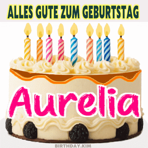 Alles Gute Zum Geburtstag Aurelia Gif