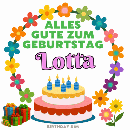Alles Gute Zum Geburtstag Lotta Gif
