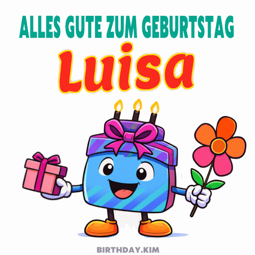Alles Gute Zum Geburtstag Luisa Gif