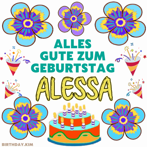 Alles Gute Zum Geburtstag Alessa Gif