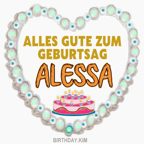 Alles Gute Zum Geburtstag Alessa Gif