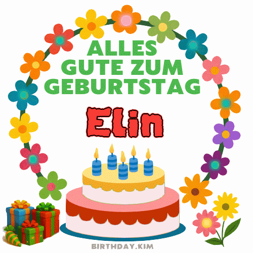Alles Gute Zum Geburtstag Elin Gif