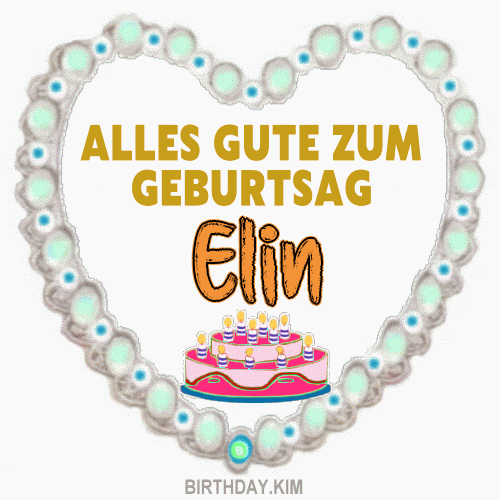 Alles Gute Zum Geburtstag Elin Gif