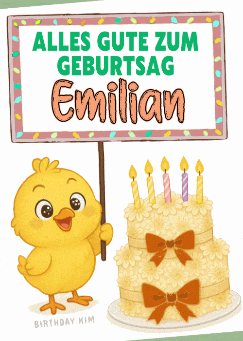 Alles Gute Zum Geburtstag Emilian Gif