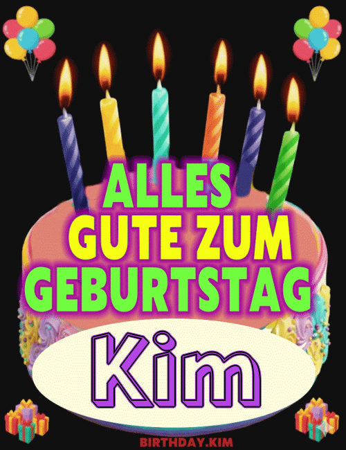 Alles Gute Zum Geburtstag Kim Gif