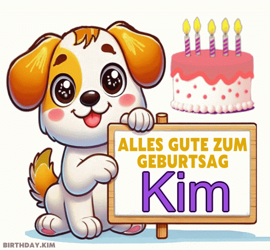 Alles Gute Zum Geburtstag Kim Gif