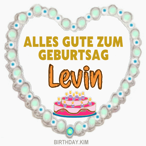 Alles Gute Zum Geburtstag Levin Gif
