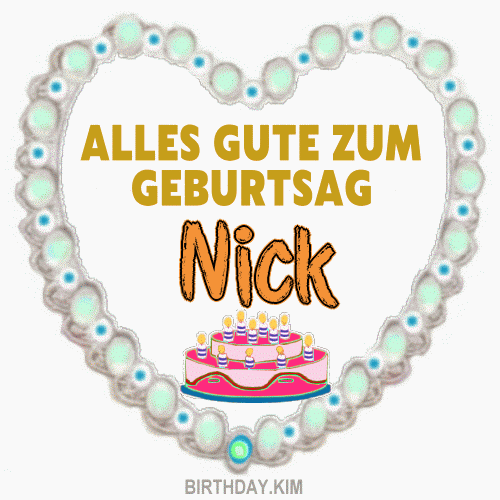 Alles Gute Zum Geburtstag Nick Gif