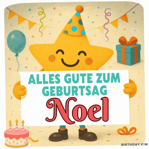 Alles Gute Zum Geburtstag Noel Gif