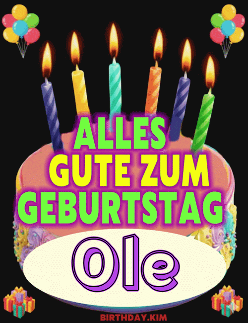 Alles Gute Zum Geburtstag Ole Gif