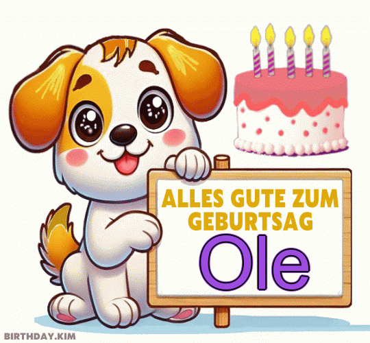 Alles Gute Zum Geburtstag Ole Gif