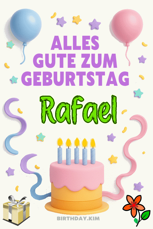 Alles Gute Zum Geburtstag Rafael Gif