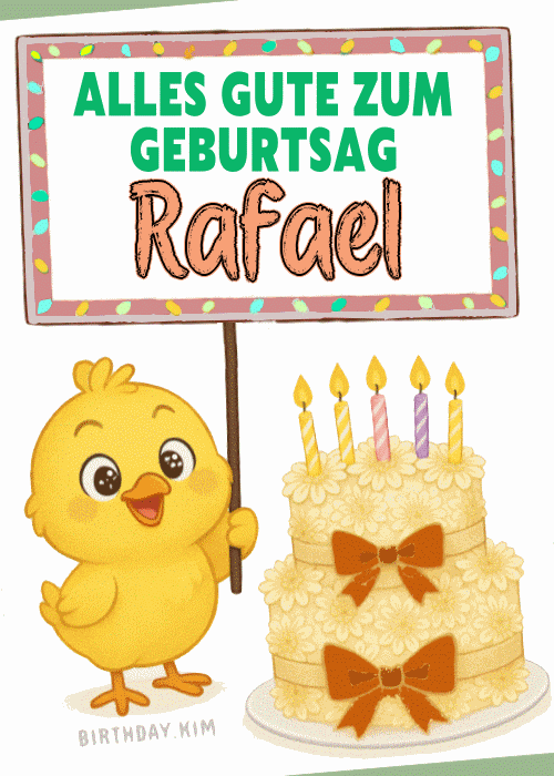 Alles Gute Zum Geburtstag Rafael Gif
