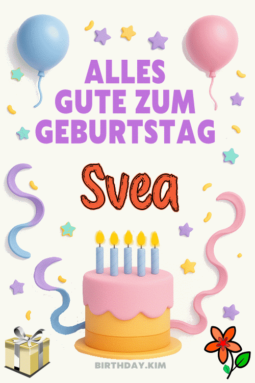 Alles Gute Zum Geburtstag Svea Gif