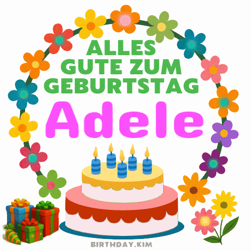 Alles Gute Zum Geburtstag Adele Gif