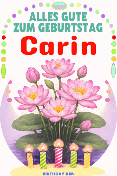 Alles Gute Zum Geburtstag Carin Gif