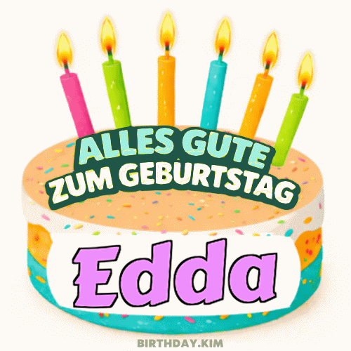 Alles Gute Zum Geburtstag Edda Gif