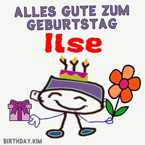 Alles Gute Zum Geburtstag Ilse Gif