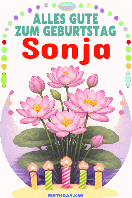 Alles Gute Zum Geburtstag Sonja Gif