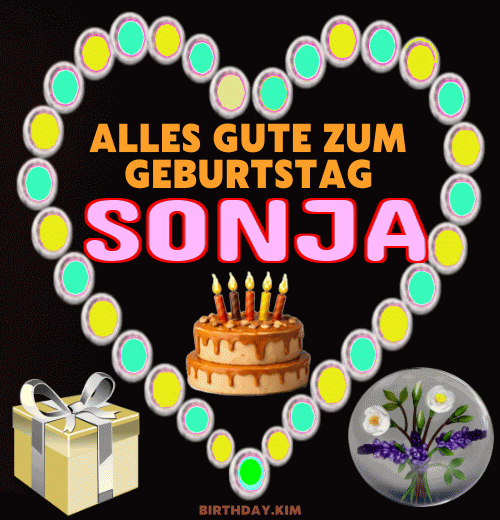 Alles Gute Zum Geburtstag Sonja Gif