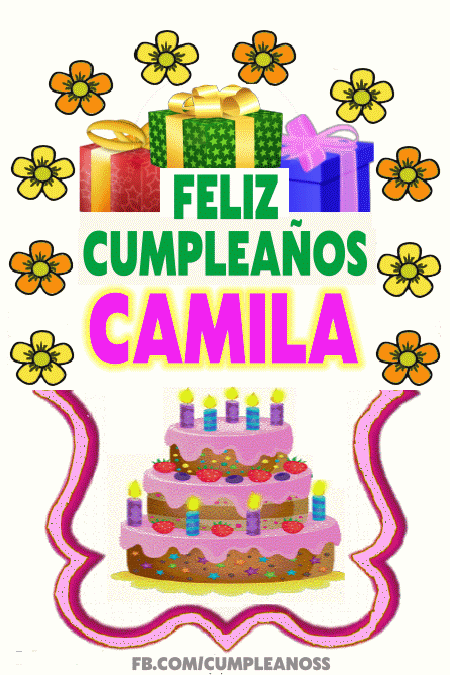 Feliz Cumpleaños Camila