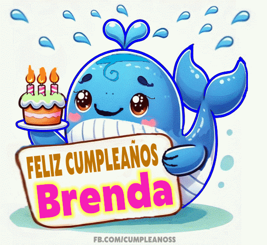 Feliz Cumpleaños Brenda Gif