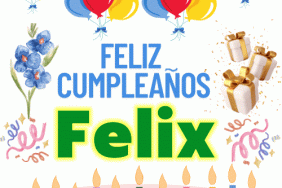 Feliz Cumpleaños Felix gif