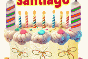 Feliz Cumpleaños Santiago giF