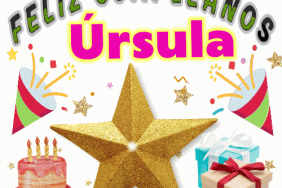 Feliz Cumpleaños Úrsula gif