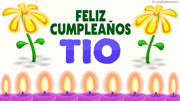 Feliz Cumpleaños Tio gif
