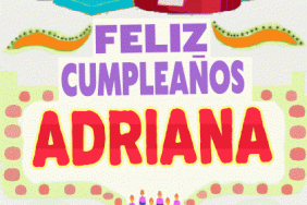 Feliz Cumpleaños Adriana imágenes gif