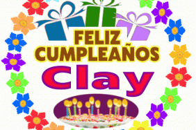 Feliz Cumpleaños Clay gif