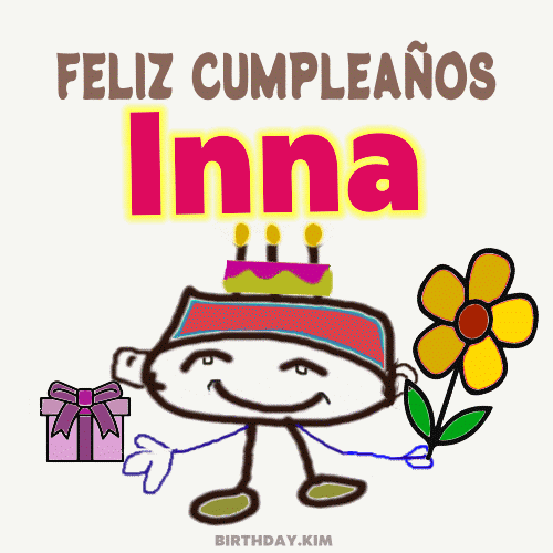 Feliz Cumpleaños Inna gif