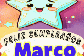 Feliz Cumpleaños Marco gif