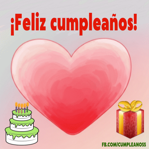 imagen gif de cumpleaños de corazón