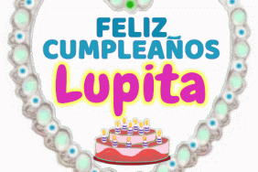 feliz cumpleaños lupita gif