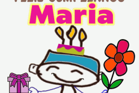 Maria Feliz cumpleaños Gif