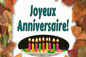 Joyeux anniversaire gif